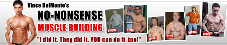 Vince DelMonte's No-Nonsense Muscle Building